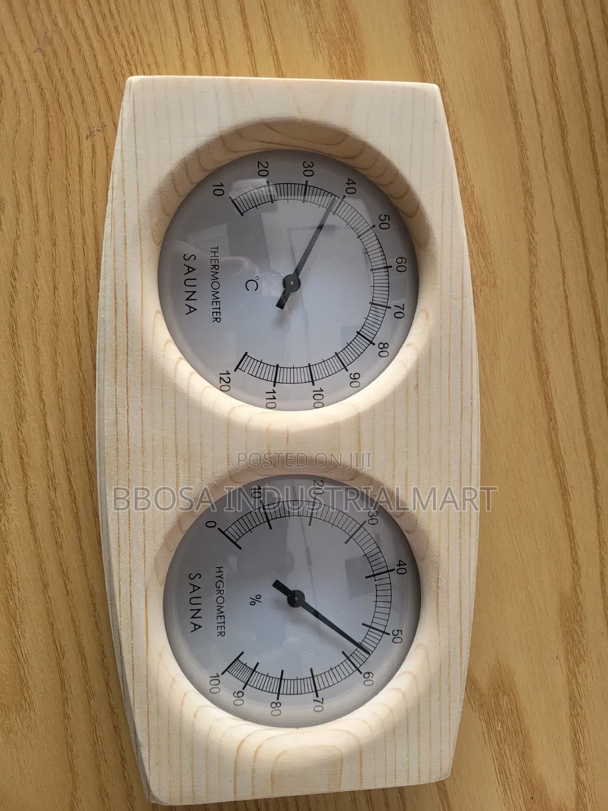 Sauna Thermometer and Hygrometer