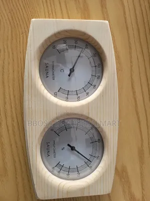 Sauna Thermometer and Hygrometer