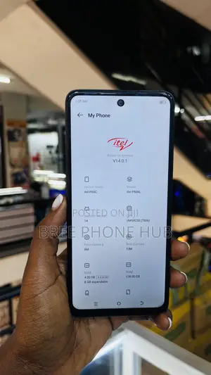 Itel P65C 128 GB Black