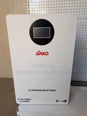SAKO 5.12kWh LiFePO4 Battery 6000 Cycles