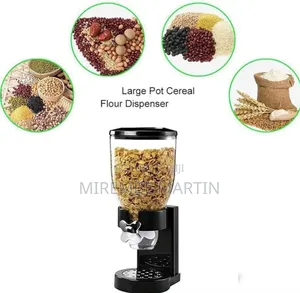 2L Cereal Dispenser - Easy to Use Dry Food Dispenser Cereal Containers