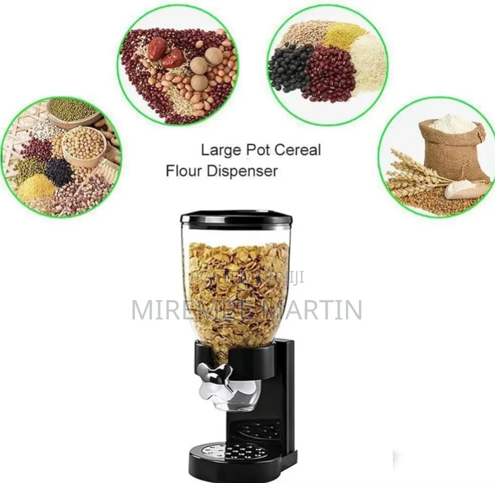 2L Cereal Dispenser - Easy to Use Dry Food Dispenser Cereal Containers