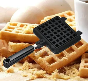 Non-Electric, Stove-Top Waffle Baking Mold