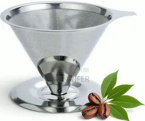 Reusable Stainless Steel Pour-Over Coffee Filter