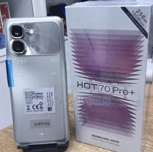 New Infinix Hot 70 Pro 5G+ 256 GB Black