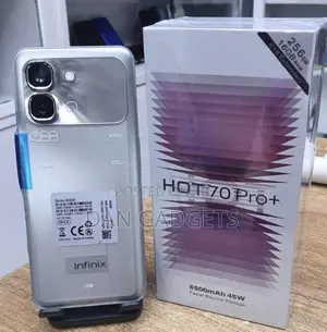 New Infinix Hot 70 Pro 5G+ 256 GB Black