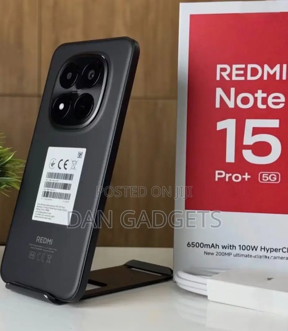 New Xiaomi Redmi Note 15 Pro+ 256 GB Black