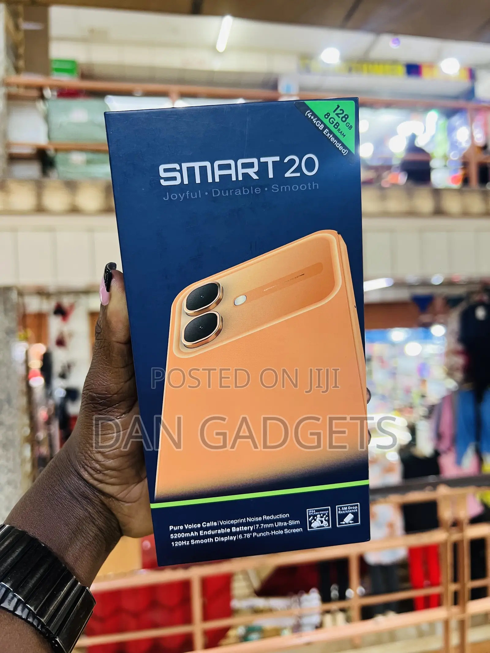 New Infinix Smart 20 128 GB Black