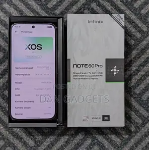 New Infinix Note 60 Pro 256 GB Black