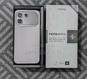 New Infinix Note 60 Pro 256 GB Black