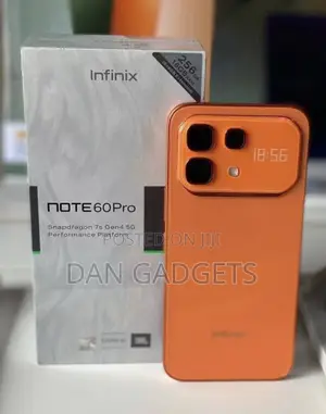 New Infinix Note 60 Pro 256 GB Orange