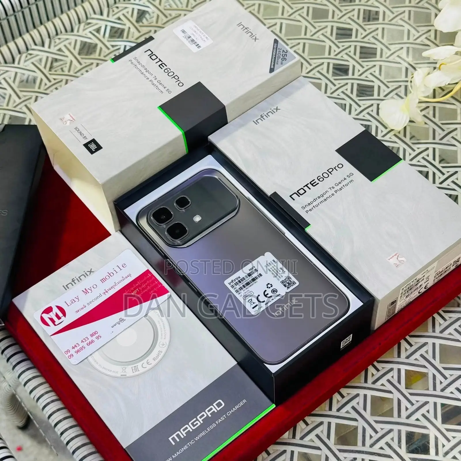 New Infinix Note 60 Pro 256 GB Orange