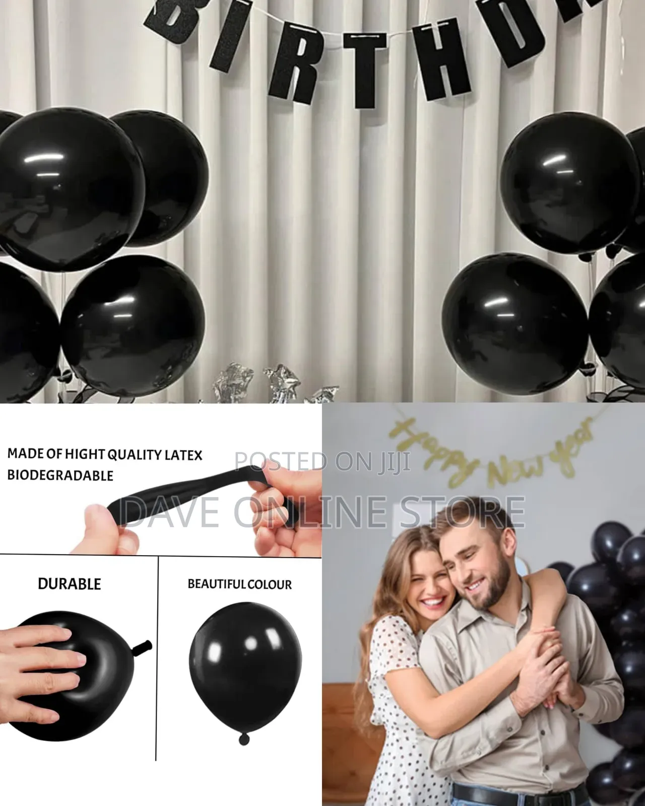 Black Balloons 12 Inch,Yellow Latex Balloons