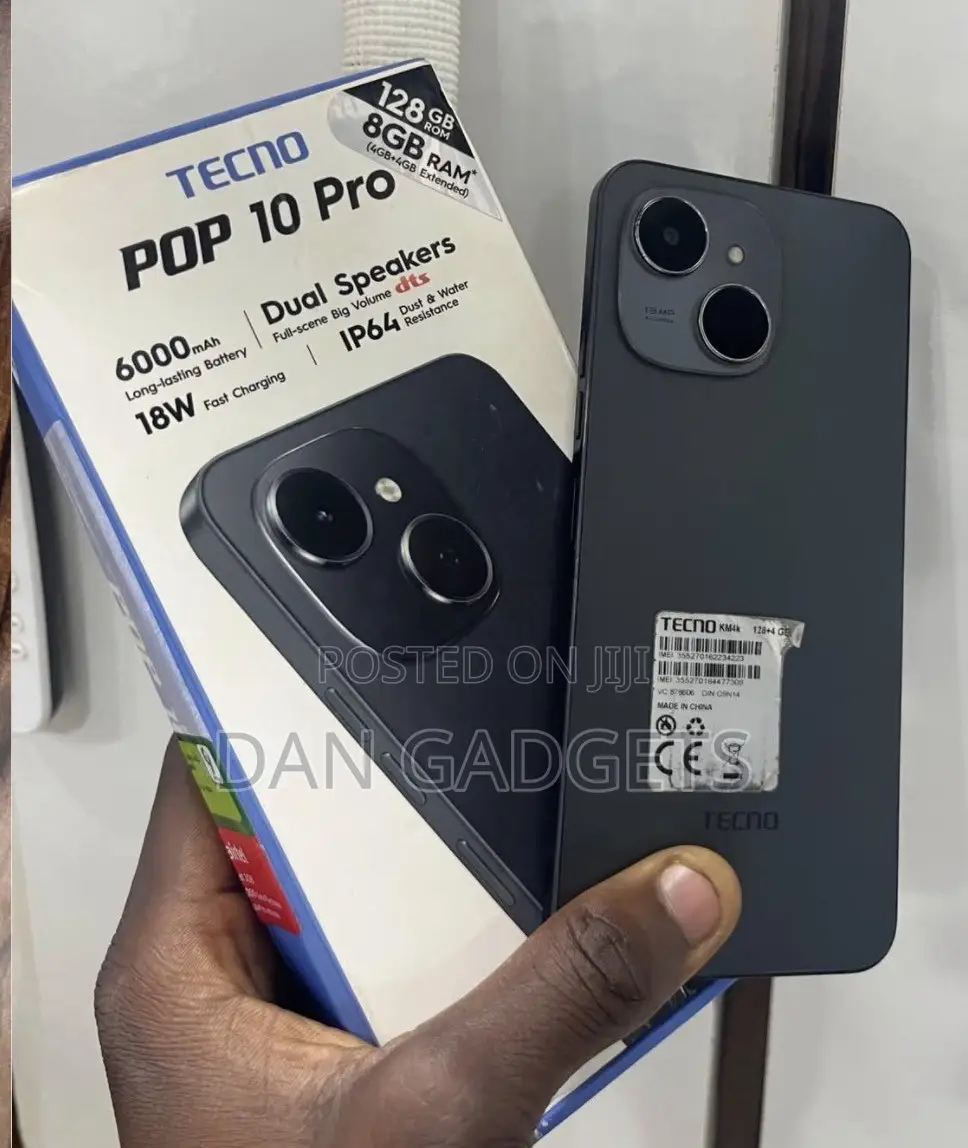 New Tecno Pop 10 Pro 256 GB