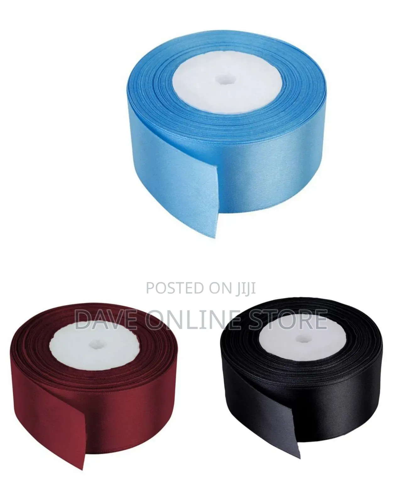 40mm Wide, 25 Yards Long Satin Ribbon