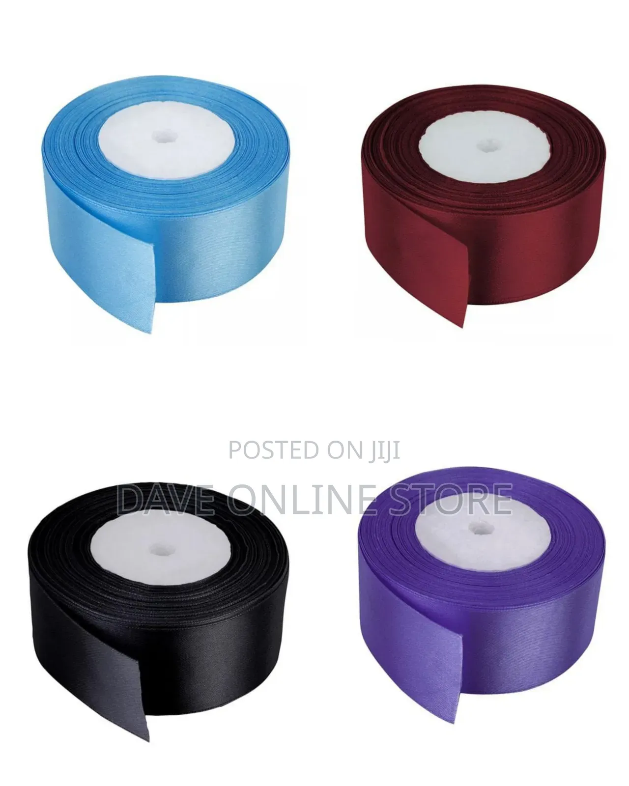 40mm Wide, 25 Yards Long Satin Ribbon