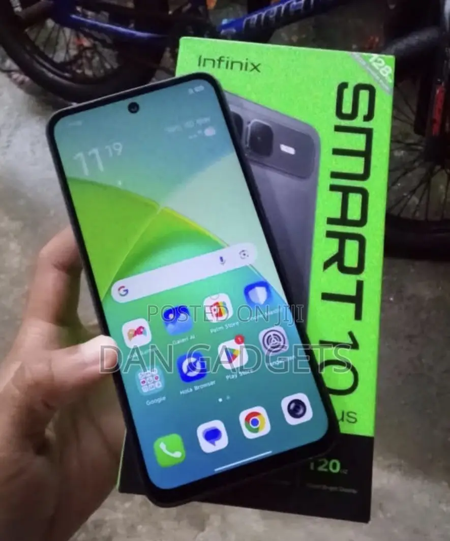 New Infinix Smart 10 Plus 128 GB Black
