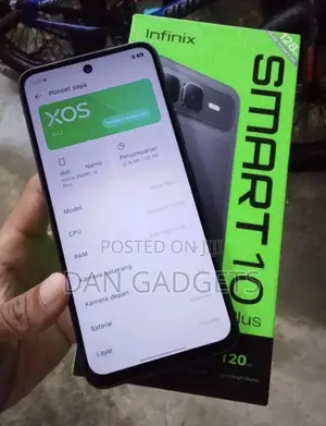 New Infinix Smart 10 Plus 128 GB Black