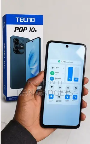 New Tecno Pop 10C 128 GB Black