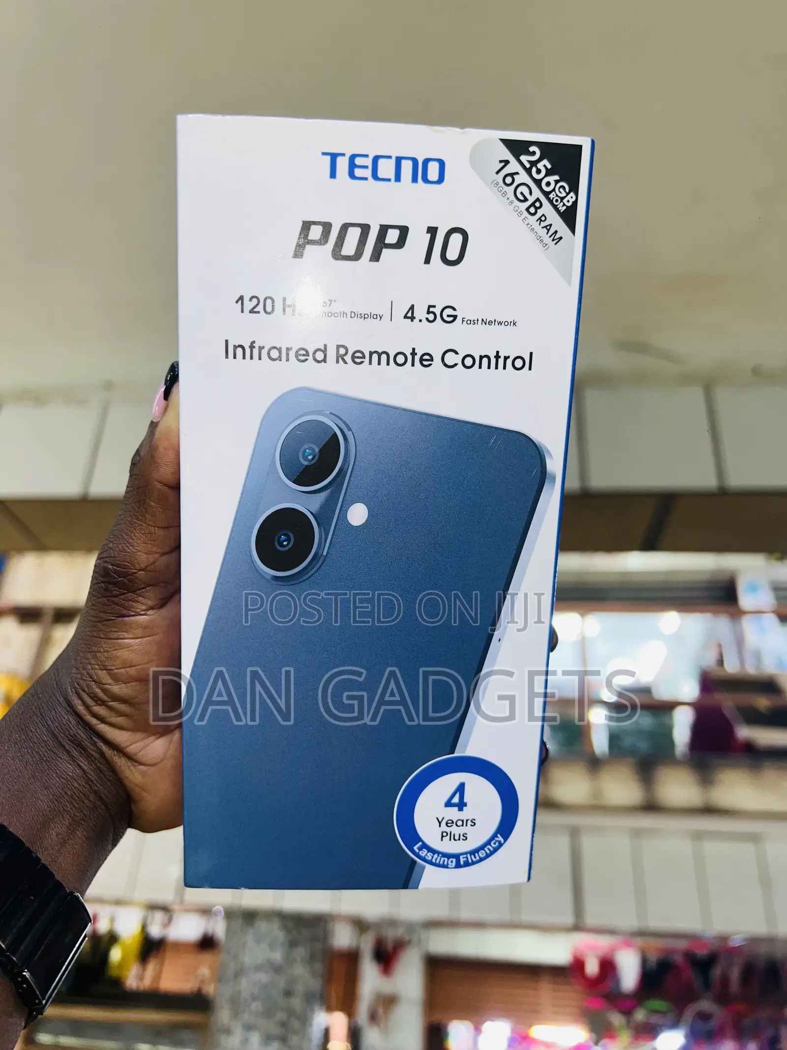 New Tecno Pop 10 128 GB Black