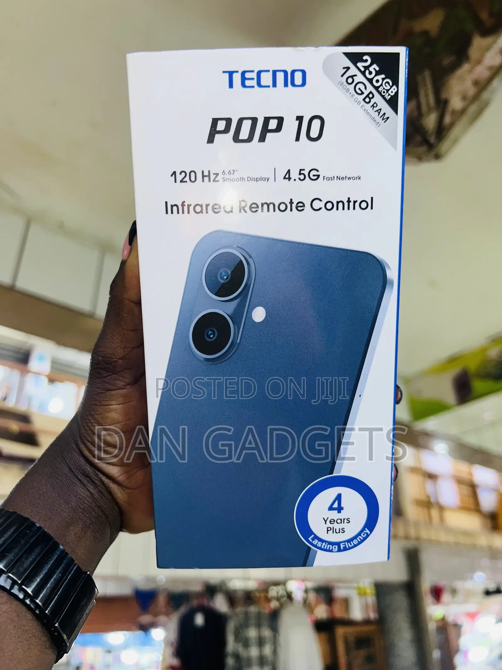 New Tecno Pop 10 128 GB Black