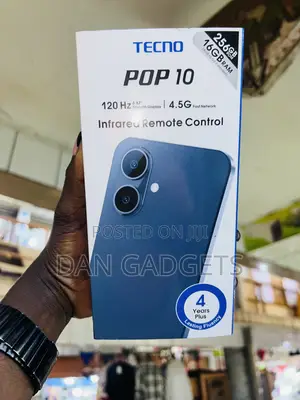New Tecno Pop 10 128 GB Black