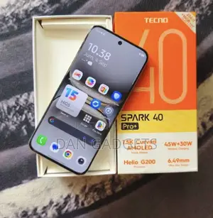 New Tecno Spark 40 Pro+ 256 GB White