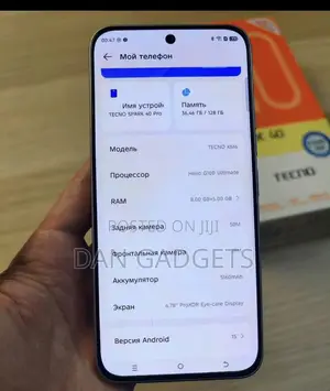 New Tecno Spark 40 Pro 256 GB