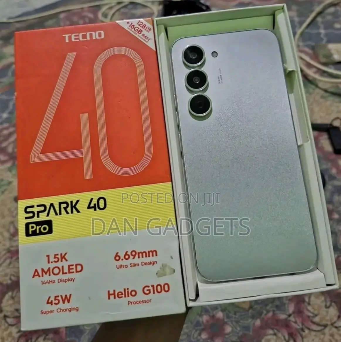 New Tecno Spark 40 Pro 256 GB