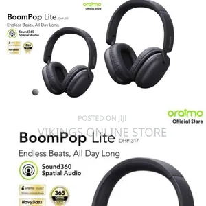 Oraimo BoomPop Lite (Model OHP-317), an Entry-Level Pair of Over-Ear