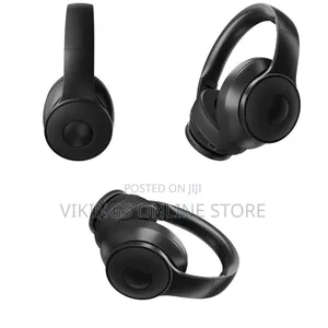 Foldable Wireless Over-Ear Headphones With Active Noise Cancellation