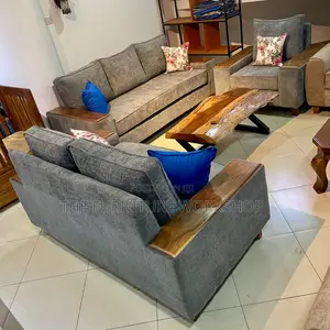 Gray 6 Seater Sofa (SS) - Senana Hypermarket