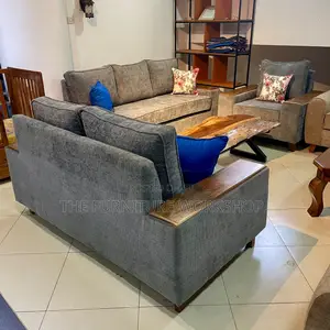Gray 6 Seater Sofa (SS) - Senana Hypermarket