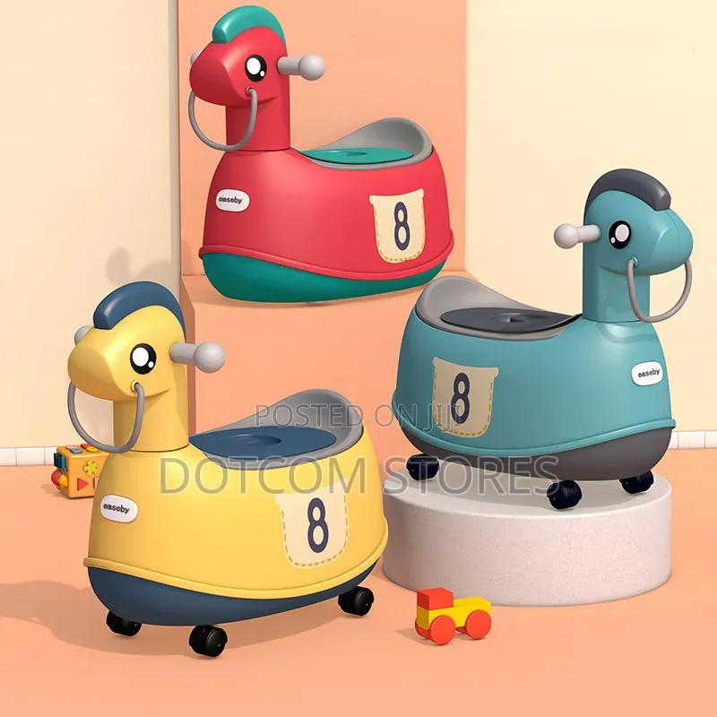 Baby Children's Potty With Wheels