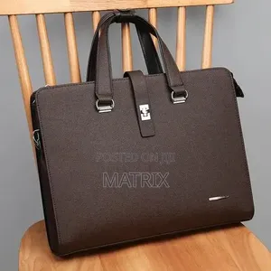 Leather Laptop Bag Business Briefcase for 14 Inch Laptop Bag