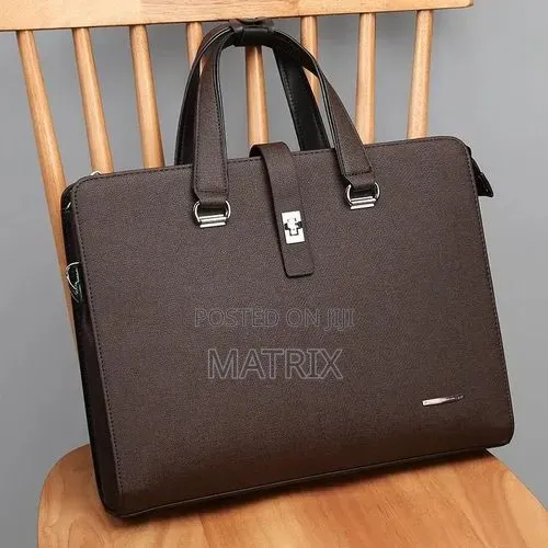 Leather Laptop Bag Business Briefcase for 14 Inch Laptop Bag
