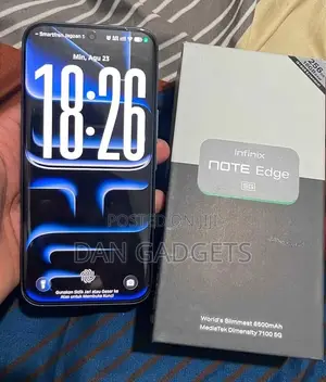 New Infinix Note Edge 256 GB Black