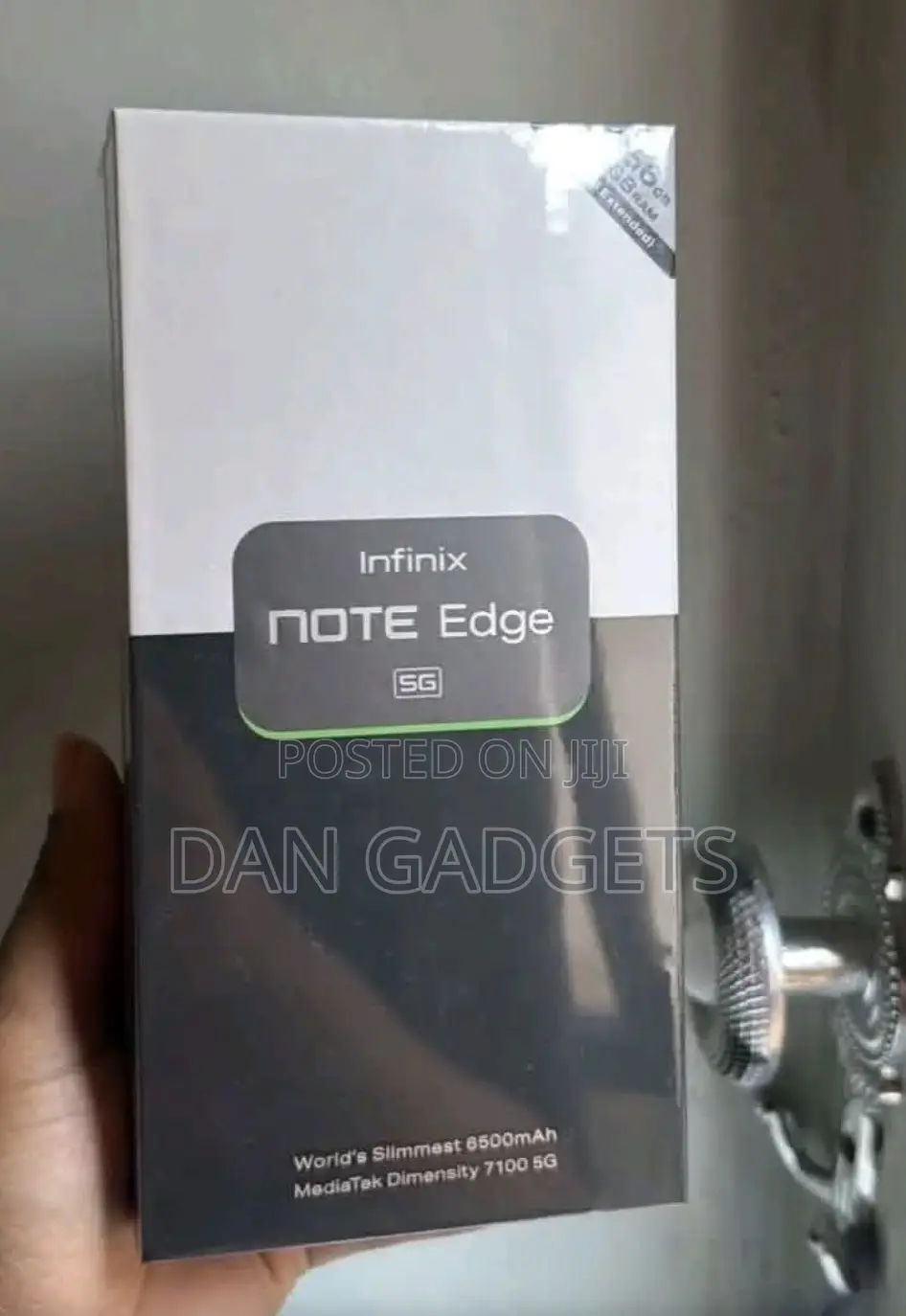 New Infinix Note Edge 256 GB Black