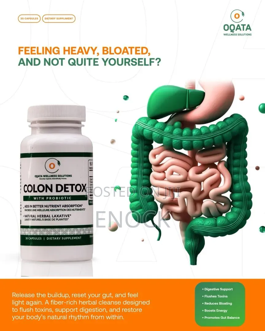 COLON DETOX With Probiotics