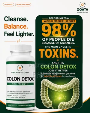 COLON DETOX With Probiotics
