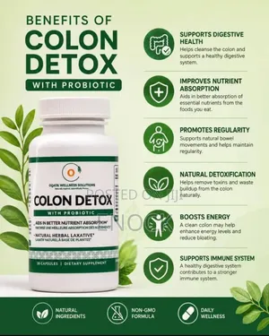 COLON DETOX With Probiotics