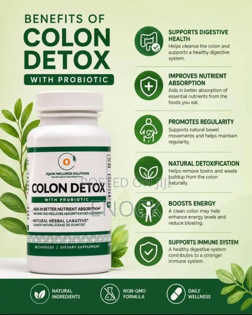 COLON DETOX With Probiotics