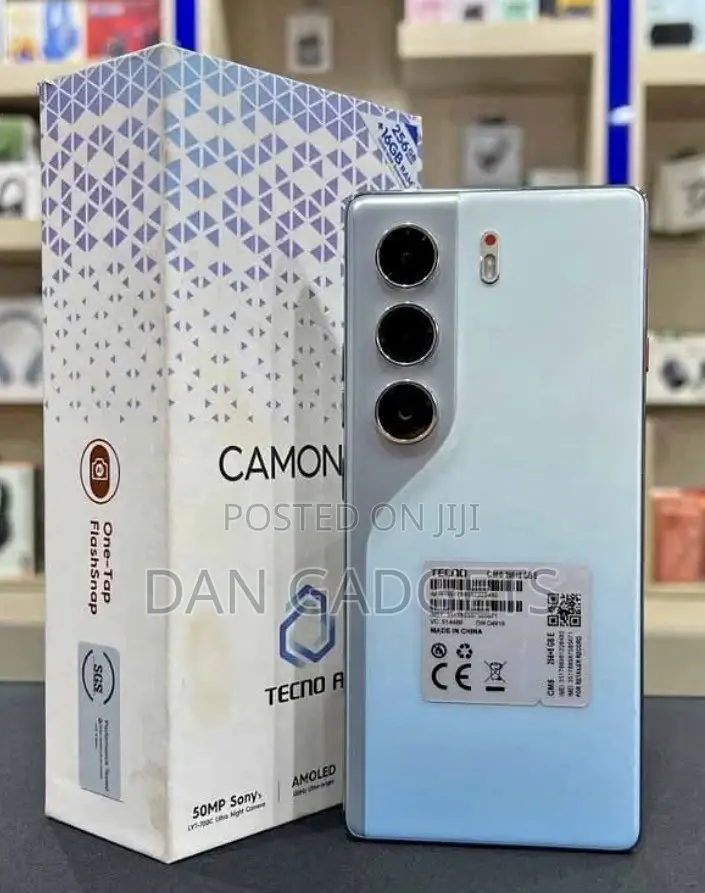 New Tecno Camon 40 Pro 5G 256 GB