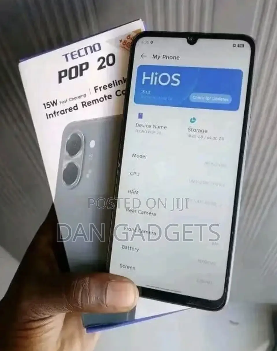 New Tecno Pop 20 128 GB
