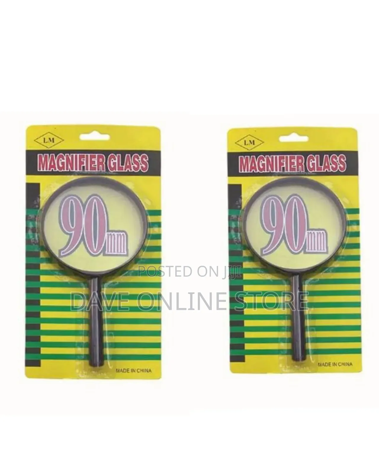 90mm High-Definition Optical Handheld Magnifying Glass