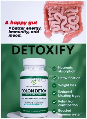 COLON DETOX With Probiotics