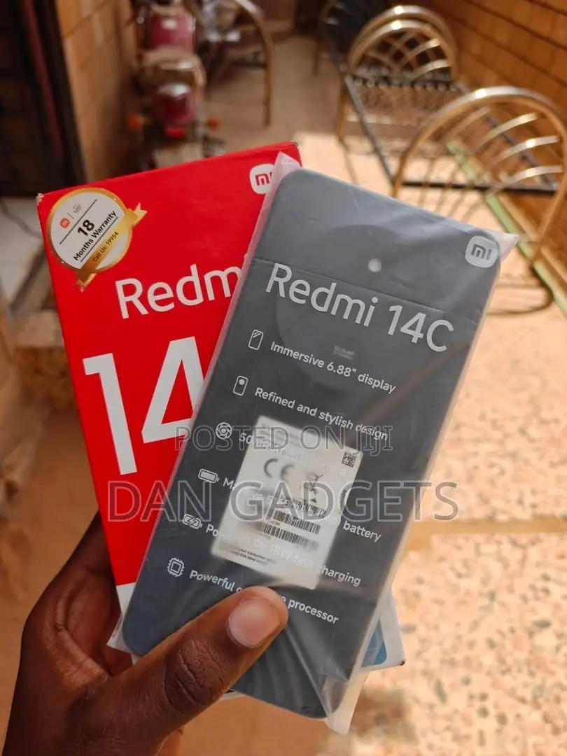 New Xiaomi Redmi 14C 256 GB Black