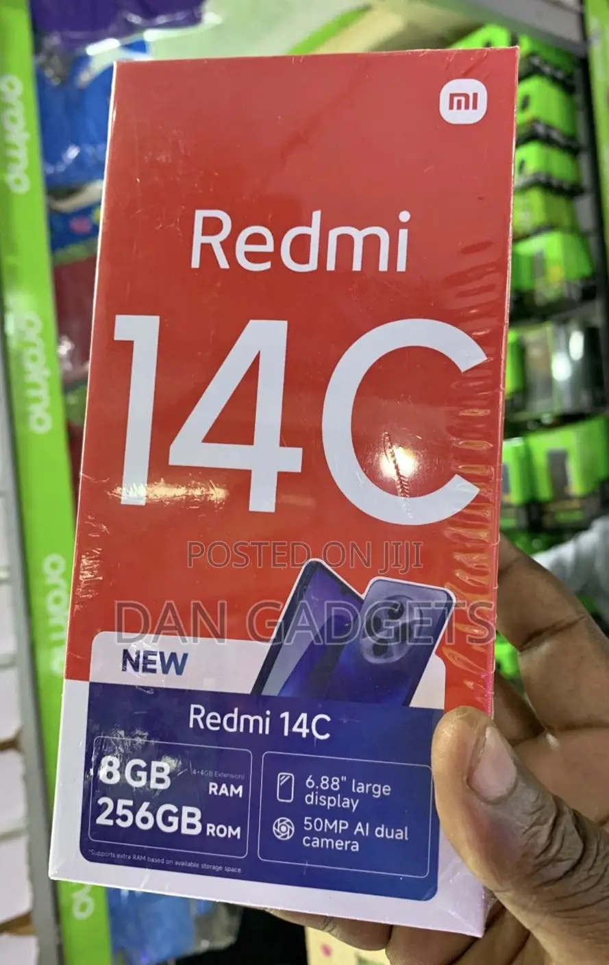 New Xiaomi Redmi 14C 256 GB Black