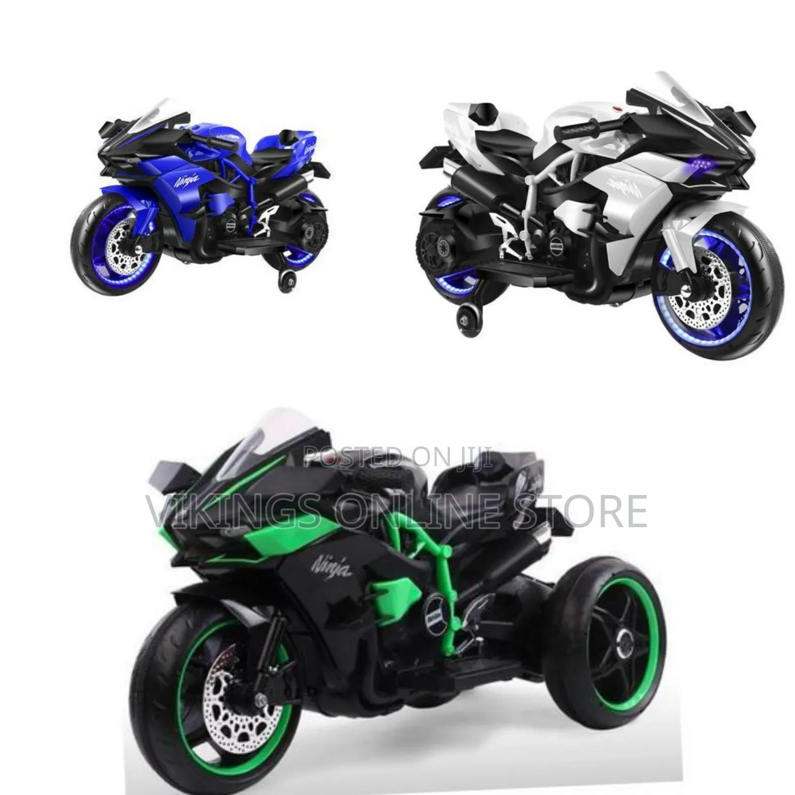 Moni Ninja 12V Children's Electric Ride-on Motorcycle