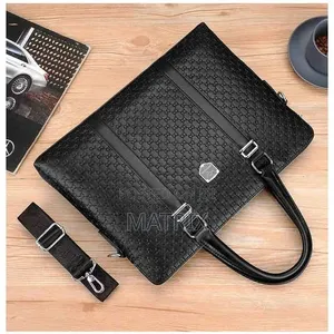Executive Laptop Briefcase Bag Faux Leather 14 Inches Laptop Bag